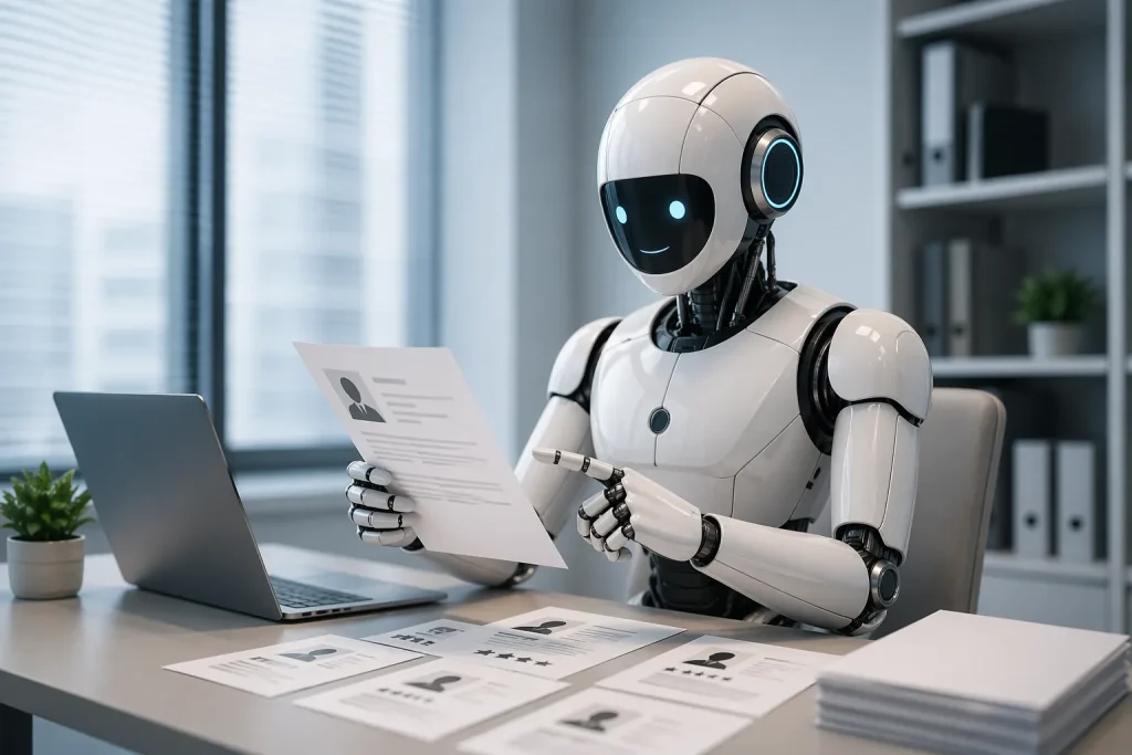 Een moderne AI-assistent voor snelle en slimme werving.