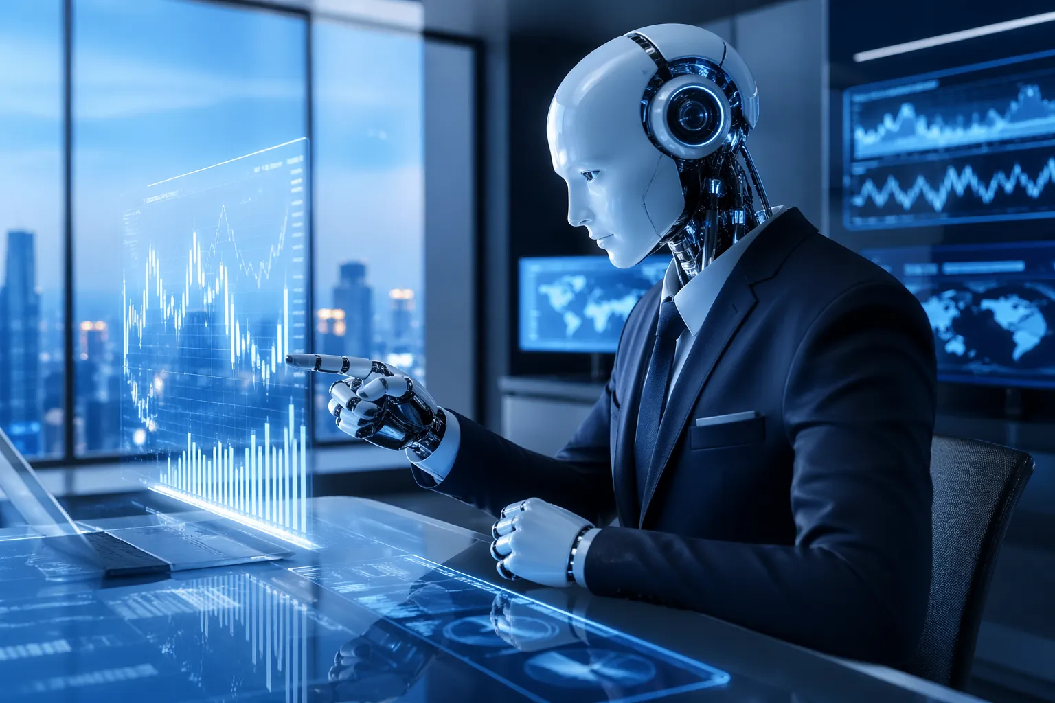 Een slimme digitale agent die financiële data snel en nauwkeurig analyseert.